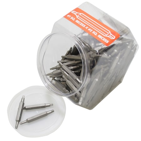 Best Way Tools BIT INSRT#1X#2SQ 150PC 84010